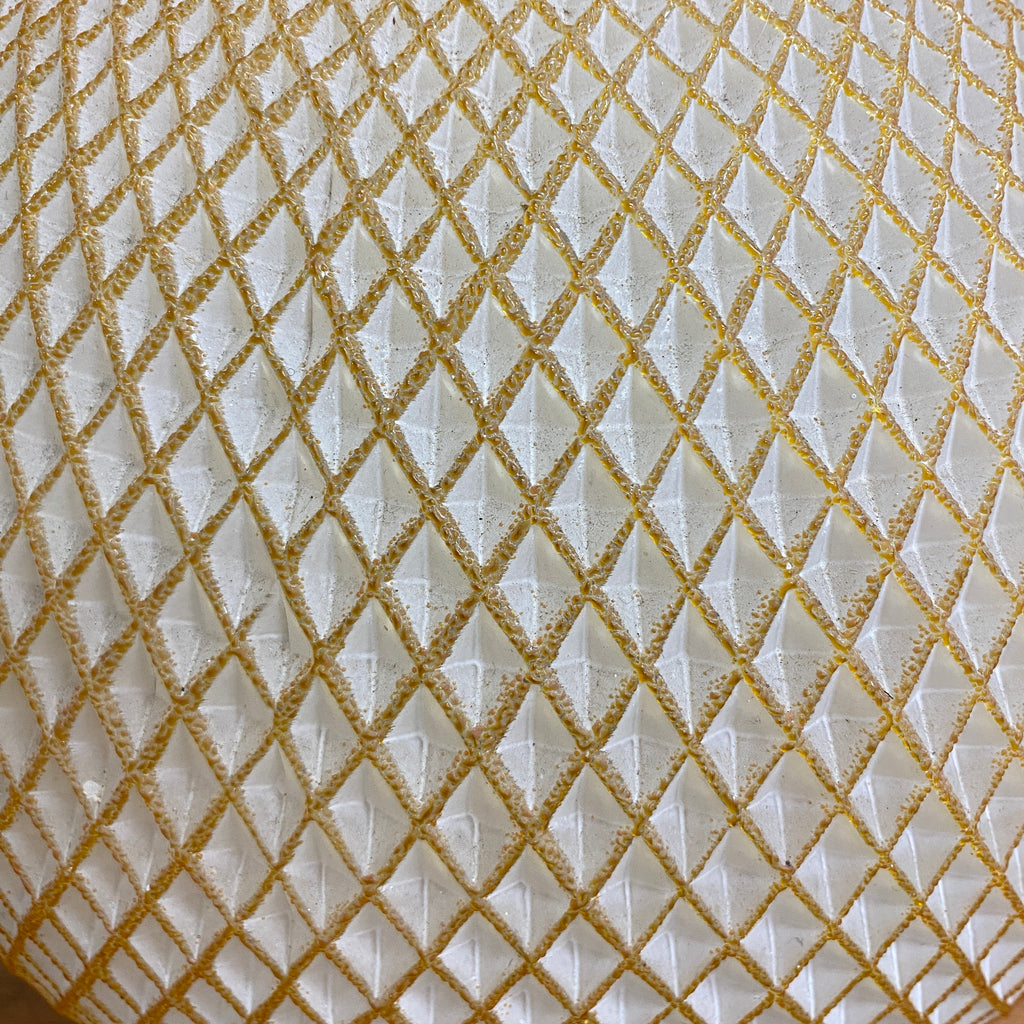 Mid Century 1960s Pineapple Glass Hanging Ceiling Light