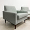 Pair Of Mid Century Parker 1960s Armchairs - Newly Upholstered