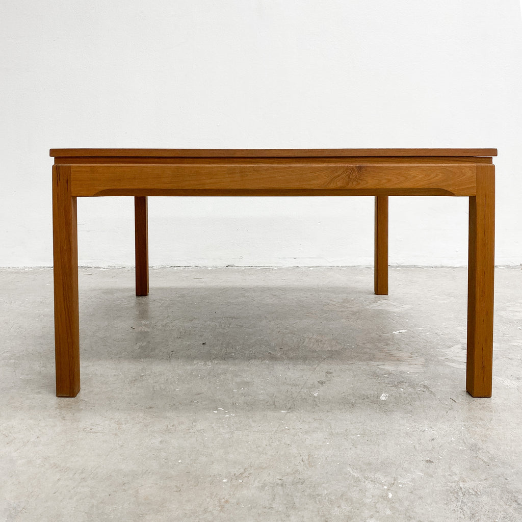 Mid Century Parker Square Teak Coffee Table