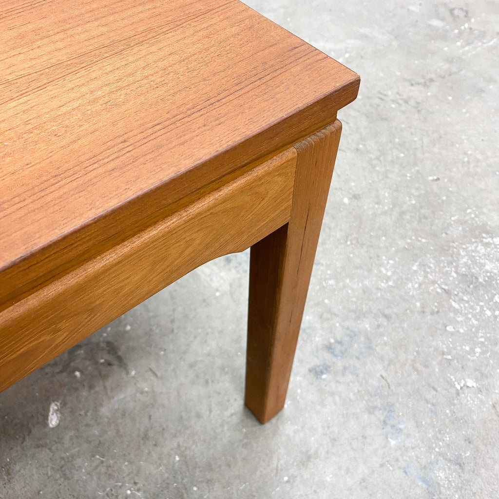 Mid Century Parker Square Teak Coffee Table