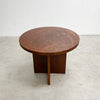 Mid Century Jarrah Burl Top Occasional Or Side Table