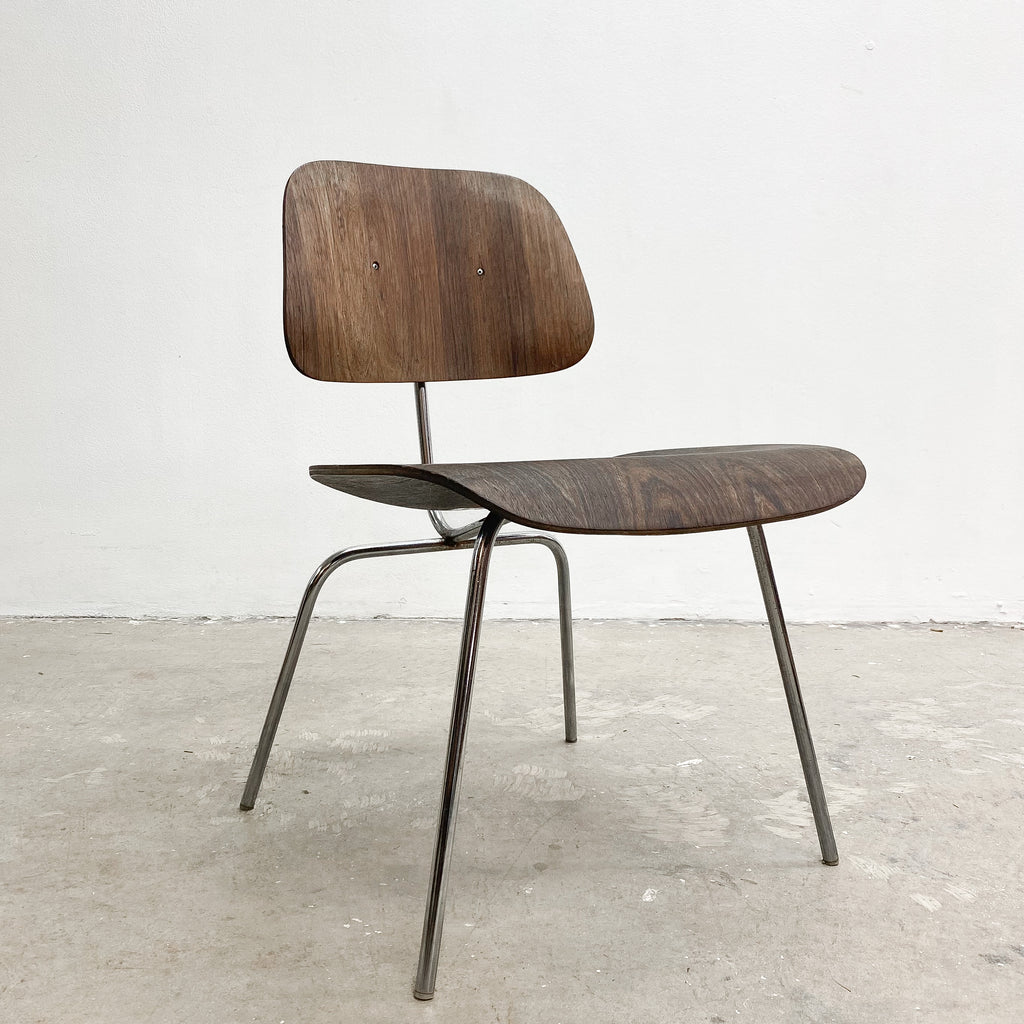 Early Mid Century DCM Eames Chair In Walnut