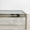 Mid Century Pierre Vandel Glass Top Coffee Table