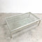 Mid Century Pierre Vandel Glass Top Coffee Table