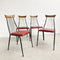 Set Of Four Mid Century Framac Viking Dining Chairs