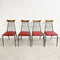 Set Of Four Mid Century Framac Viking Dining Chairs