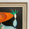 Mid Century Surrealist Style Oil Painting