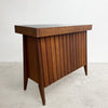 Australian Mid Century Solid Teak Drinks Bar 1960s