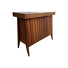 Australian Mid Century Solid Teak Drinks Bar 1960s