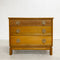 Mid Century Chest Of Drawers With Rattan Detail C1950s