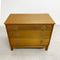 Mid Century Chest Of Drawers With Rattan Detail C1950s