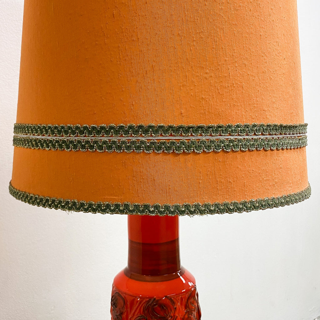 Mid Century Italian Fratelli Fanciullacci Ceramic Table Lamp