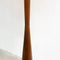 Mid Century Teak Standard Floor Lamp With Original Shade 1960s