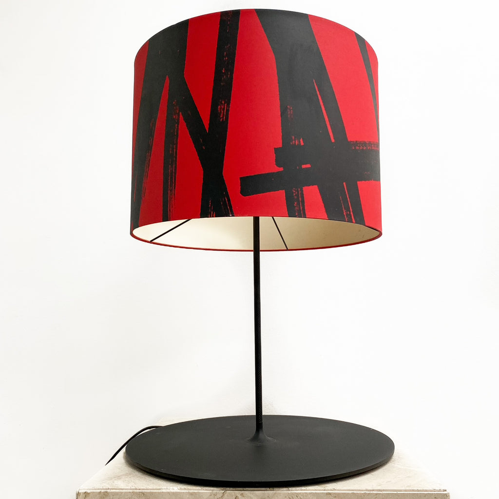 Italian Carbon Fibre Dimmer Table Lamp