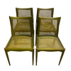 John Duffecy Rattan Back Dining Chairs