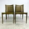 John Duffecy Rattan Back Dining Chairs