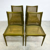 John Duffecy Rattan Back Dining Chairs