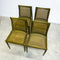 John Duffecy Rattan Back Dining Chairs