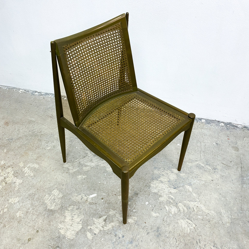 John Duffecy Rattan Back Dining Chairs