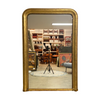 Large Antique French Louis Philippe Period Gold Gilt Mirror 