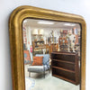 Large Antique French Louis Philippe Period Gold Gilt Mirror 