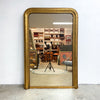Large Antique French Louis Philippe Period Gold Gilt Mirror 