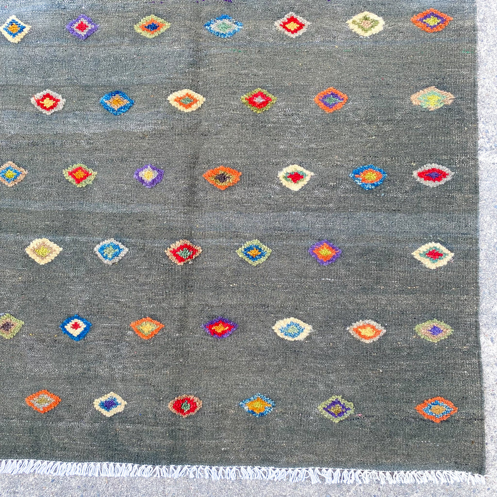 Large Handmade Afghan Kilim Rug