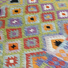 Large Vintage Handmade Wool Kilim Rug