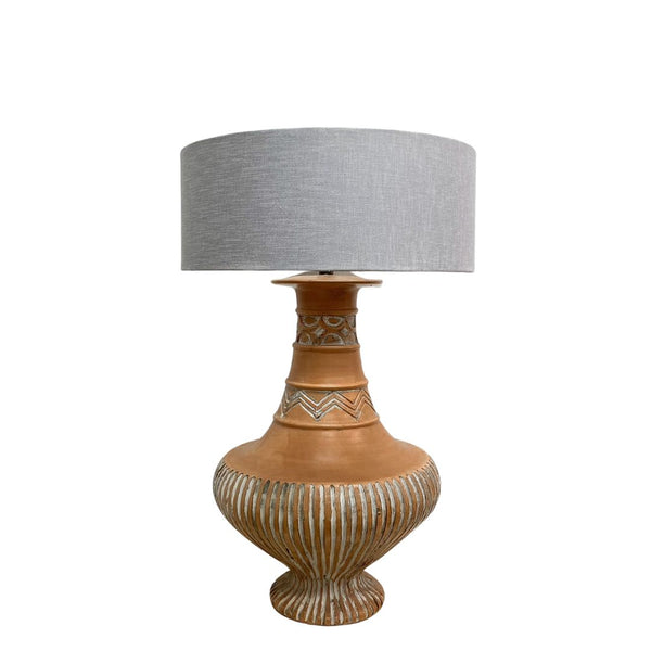 Large Mid Century Studio Pottery Lamp Base C1960s