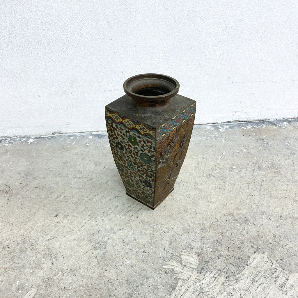 Late 19th Century Enamelled Chinese Vase