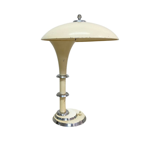 Late Art Deco Mushroom Table Lamp