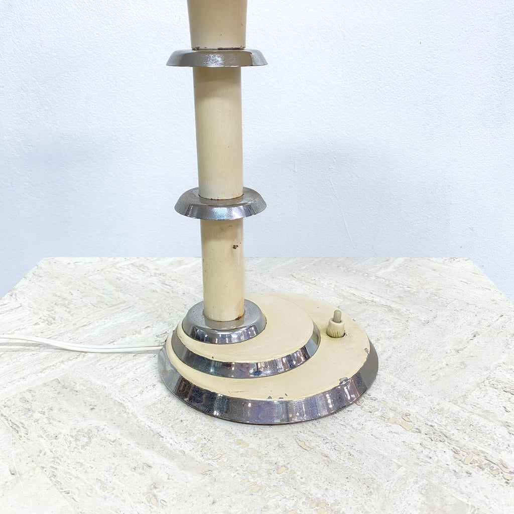 Late Art Deco Mushroom Table Lamp
