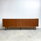Long Mid Century Teak Parker Nordic Cats Eye Sideboard - Restored