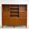 Mid Century Macrob Teak Wall unit with Cocktail Cabinet