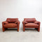 Maralunga Mid Century Armchair by Vico Magistretti for Cassina - 2x available
