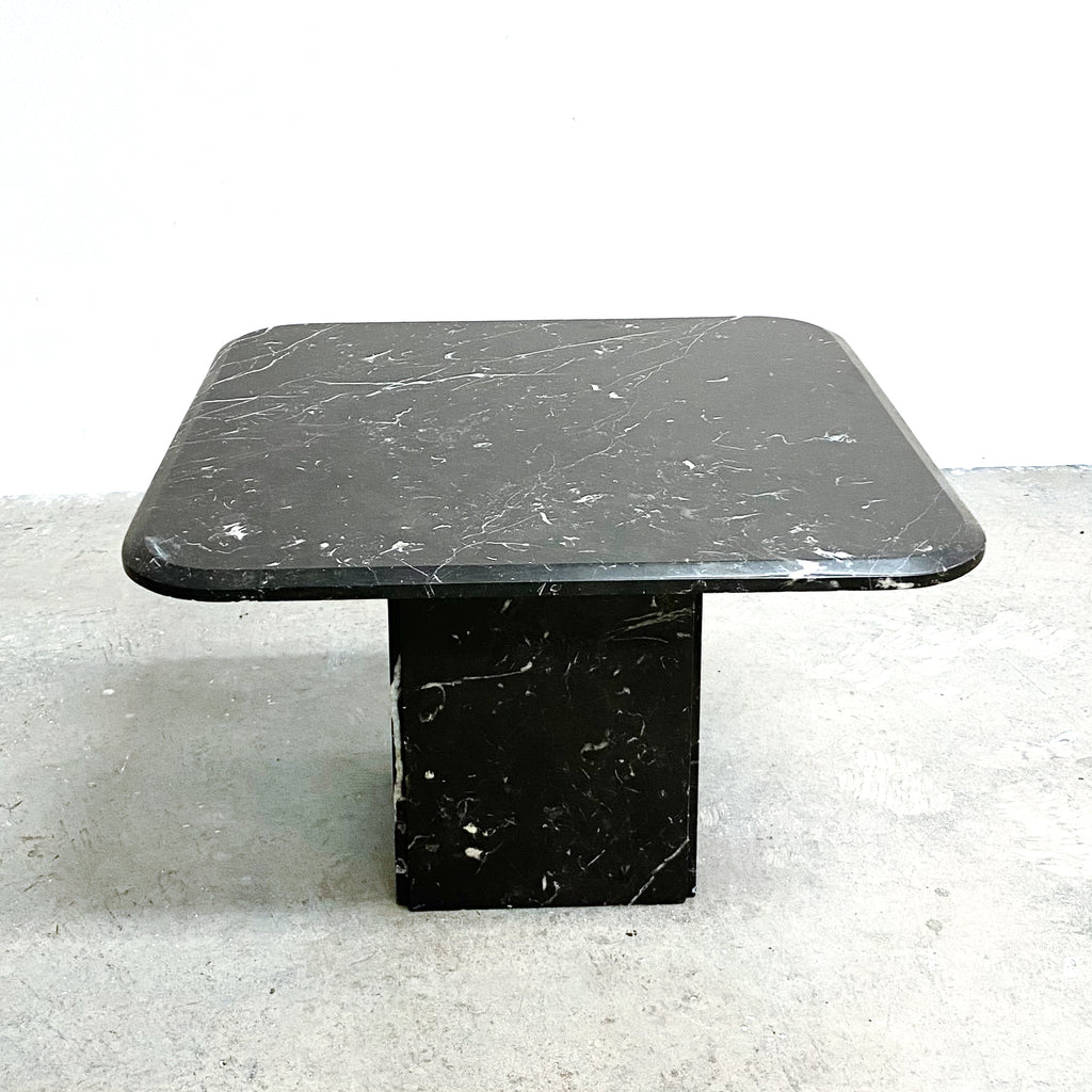 postmodernist marble side table