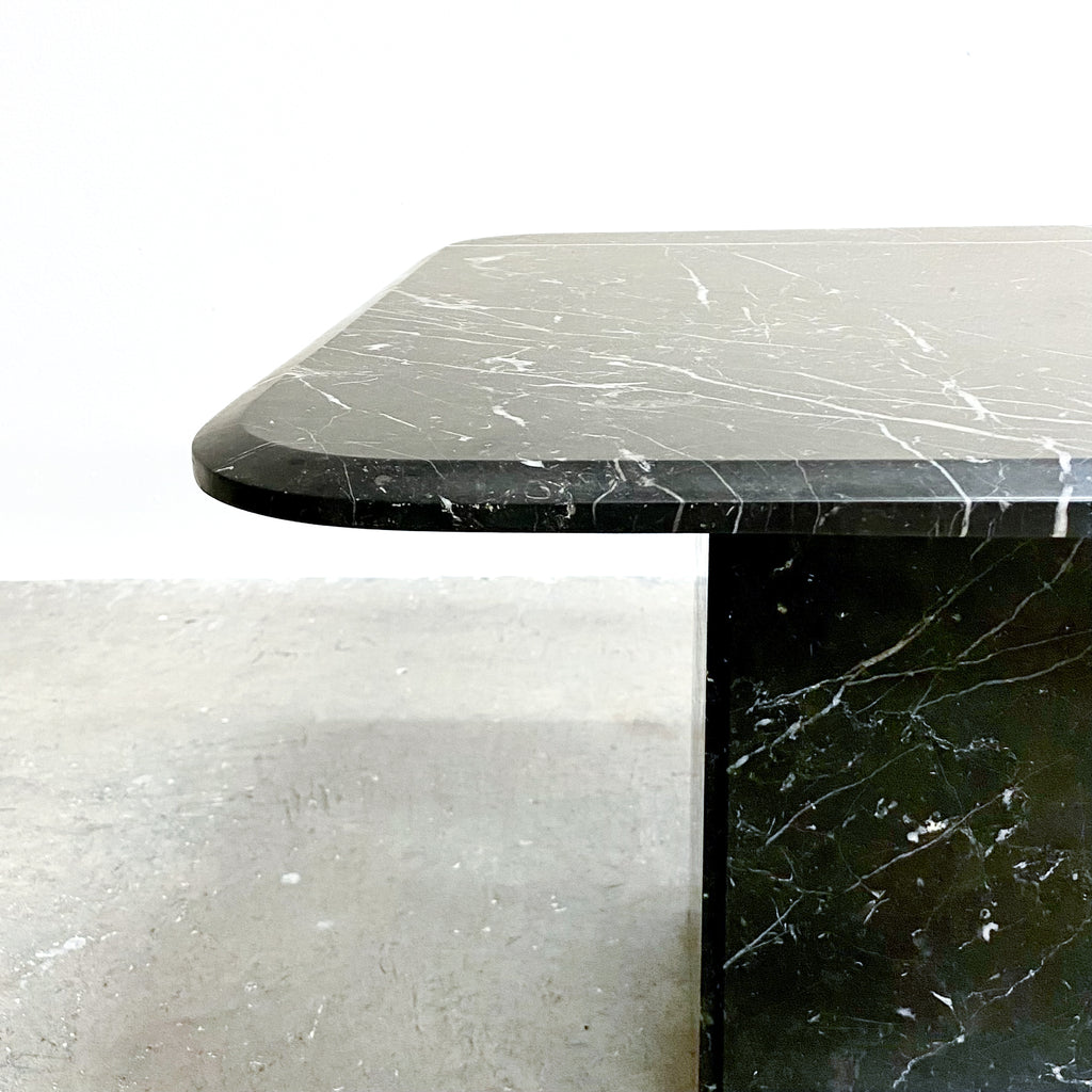 postmodernist marble side table