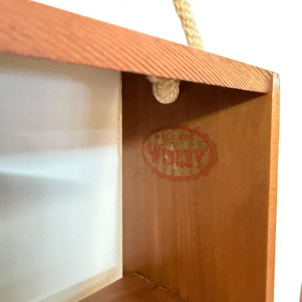Mid Century 1950s 'Wall Art By Wisley' Shadow Box