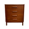 Mid Century 1960's Compact Parker Chest of Drawers or Bedside