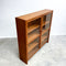 Mid Century 1960's Parker Teak & Glazed Display Cabinet