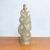 Mid Century Italian Maurizio Tempestini 1950s Carved Alabaster Sculptural Table Lamp Base