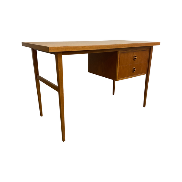 Mid Century 1960s Parker Nordic Teak Desk