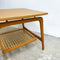 Mid Century 1960s Side Table With Magazine Rack