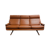 Mid Century 3 Seater Tessa T21 Leather Sofa Lounge