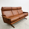 Mid Century 3 Seater Tessa T21 Leather Sofa Lounge