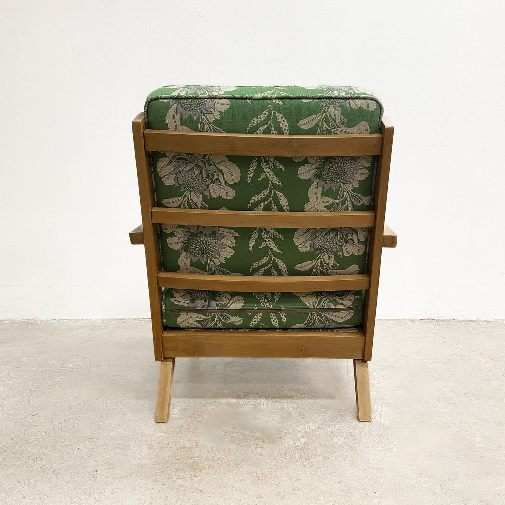 Mid Century Australian Armchair Recently Reupholstered