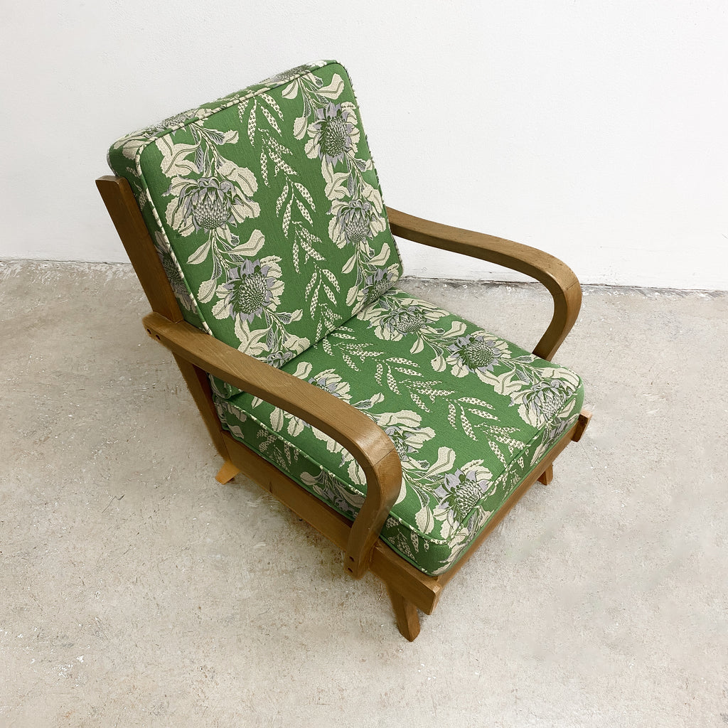 Mid Century Australian Armchair Recently Reupholstered