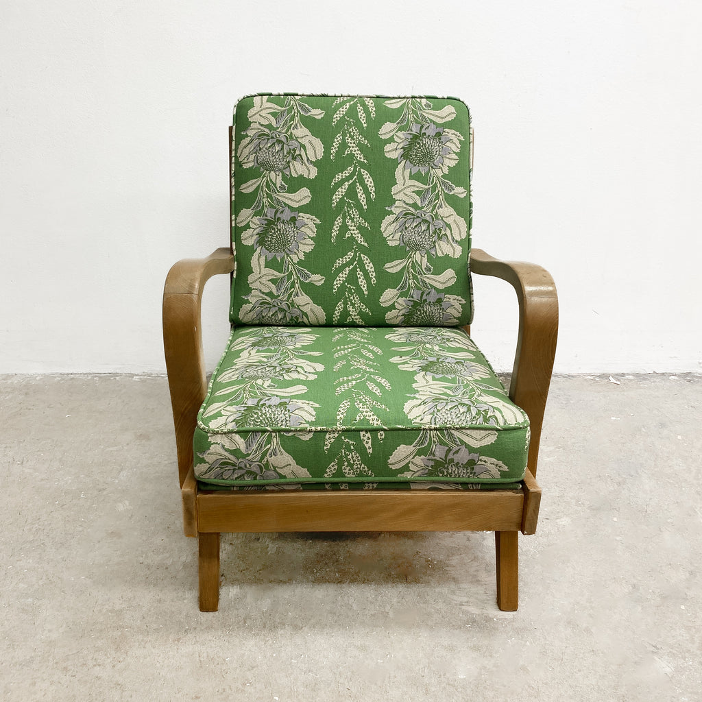 Mid Century Australian Armchair Recently Reupholstered