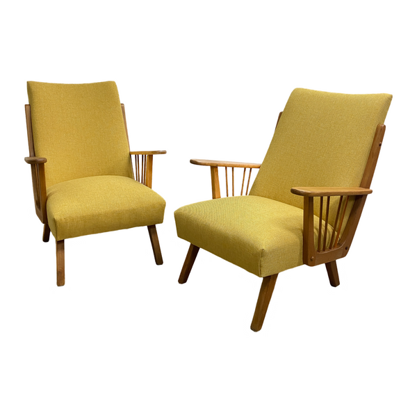 Mid Century Australian Armchairs - Newly Reupholstered And Restored - 2 Available