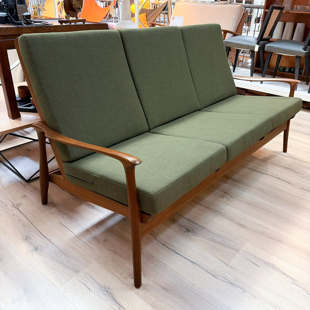 Mid Century Australian Blackwood Three Seater Sofa